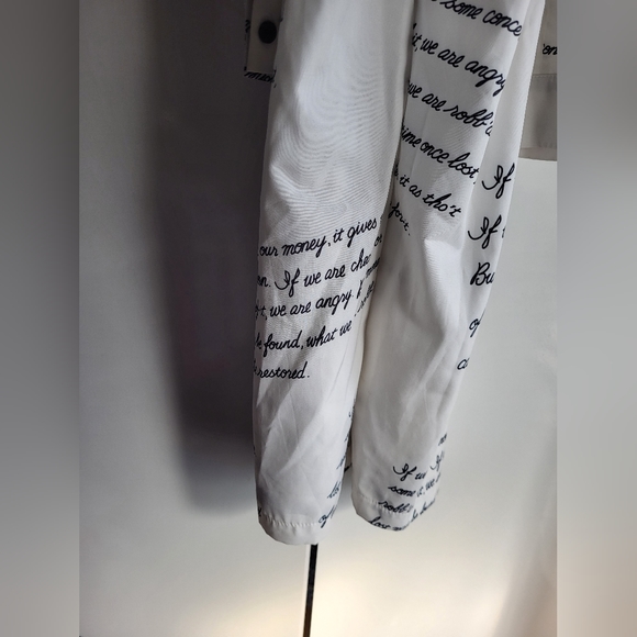 Casual script printed jumpsuit - Picture 4 of 12
